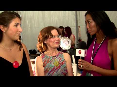 Dolores Cortes - interview & backstage-Mercedes Benz FW Swim Miami 2014