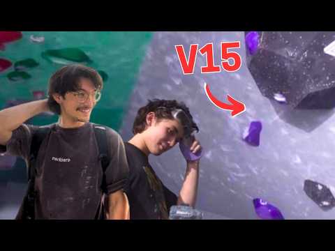 What happens when pro climbers create the HARDEST boulder problem in the gym
