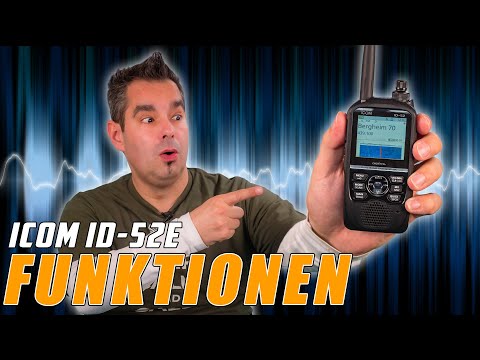 Icom ID-52E 📱 Alle Funktionen im Detail