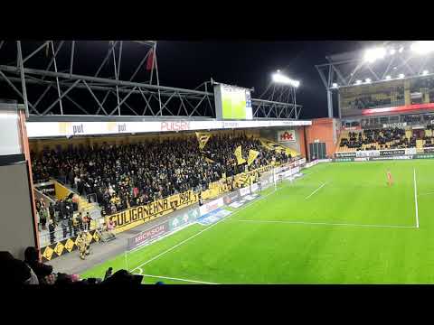 IF Elfsborg - AIK 2-4 Guliganerna lager stemning 29.11.2021