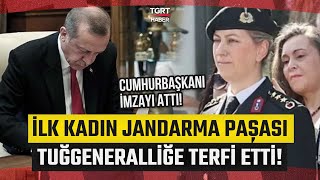 Türkiye'nin İlk Kadın Jandarma Generali Gülden Mat Şakir Tuğgeneralliğ