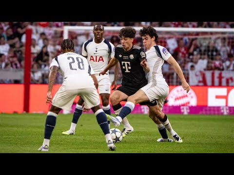 David Santos Daiber vs Tottenham ► Bayern Munich 25/26 Preseason