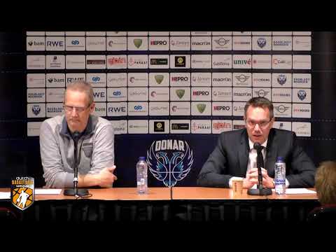 Persconferentie  Donar vs ZZ Leiden 110519