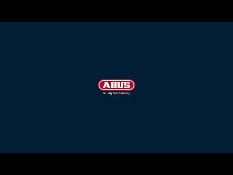 Abus išlankstoma spyna BORDO 6000K/90, juodos spalvos video