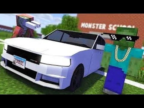 Monster School : **CAR Challenge - Minecraft Animation (resubido)