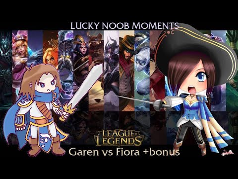 league of legends short videos Garen vs Fiora and ..Annie little girl