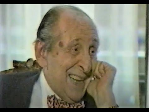 Vladimir Horowitz interview (en français / in French with English subtitles) - Paris 24 octobre 1985