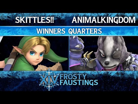 FFXIV - Smash Ultimate WINNERS QUARTERS - SKITTLES!! (Young Link) vs AnimalKingdom (Wolf)
