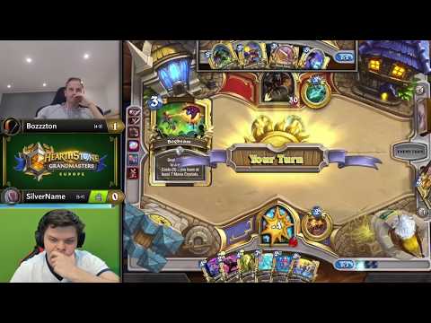 Bozzzton vs SilverName - Grp A Elimination - Hearthstone Grandmasters Europe 2020 Season 1 - Week 3