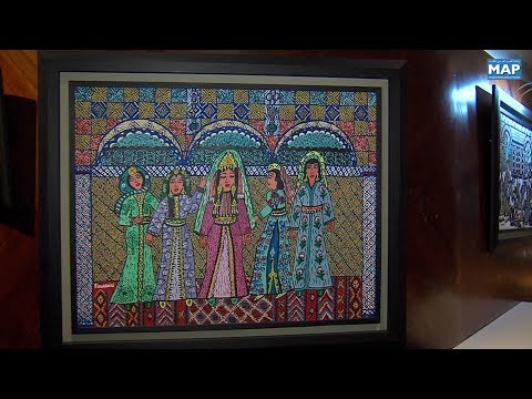 الفنانة فاطمة الورديغي تبرز في معرض بالرباط الأصالة المغربية