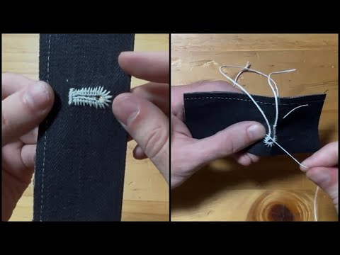 How I Hand Sew Buttonholes