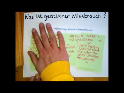 Was ist geistlicher Missbrauch?