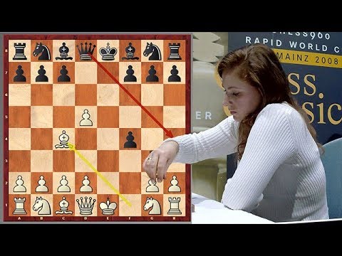 Judit Polgar Goes For King's Gambit