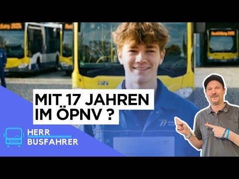 Mr. Bus Driver | Starting work at a transport company at the age of 17?