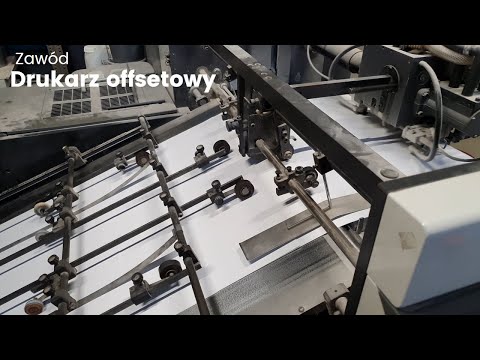Praca w zawodzie drukarz offsetowy