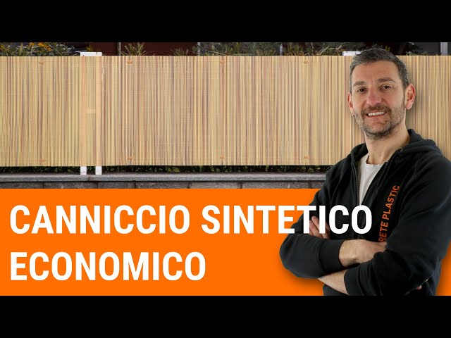 Il canniccio sintetico economico