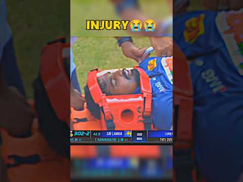 injury moment 🥹#cricket #cricketshorts #shorts #youtubeshorts