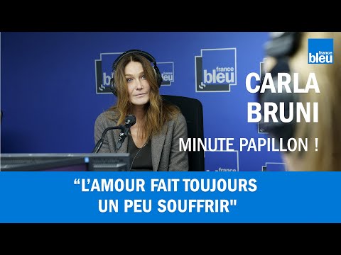 Carla Bruni face à l'amour, confidences intimes
