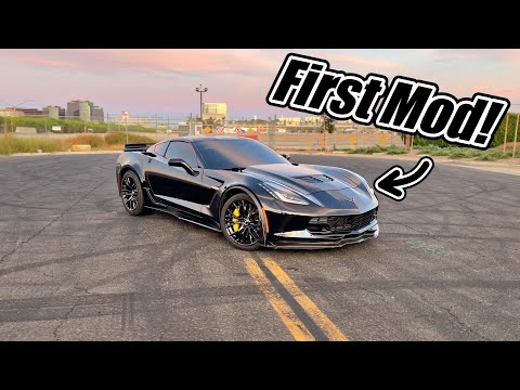 Black Diamond Exhaust Got Delayed so lets do this instead... Z06 Corvette first Mod!!!