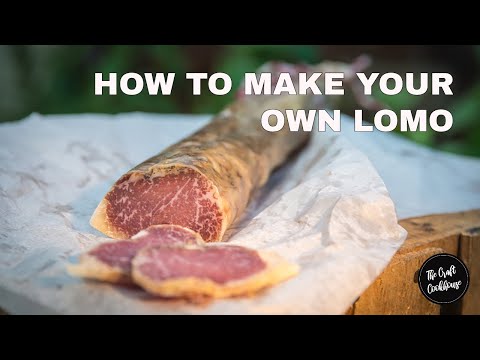 Super easy Recipe - How to make Lomo Cured Pork Tenderloin -