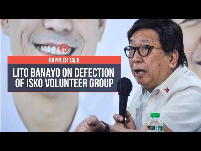 Isko Moreno on volunteer group defection: ‘This separates the men from the boys’