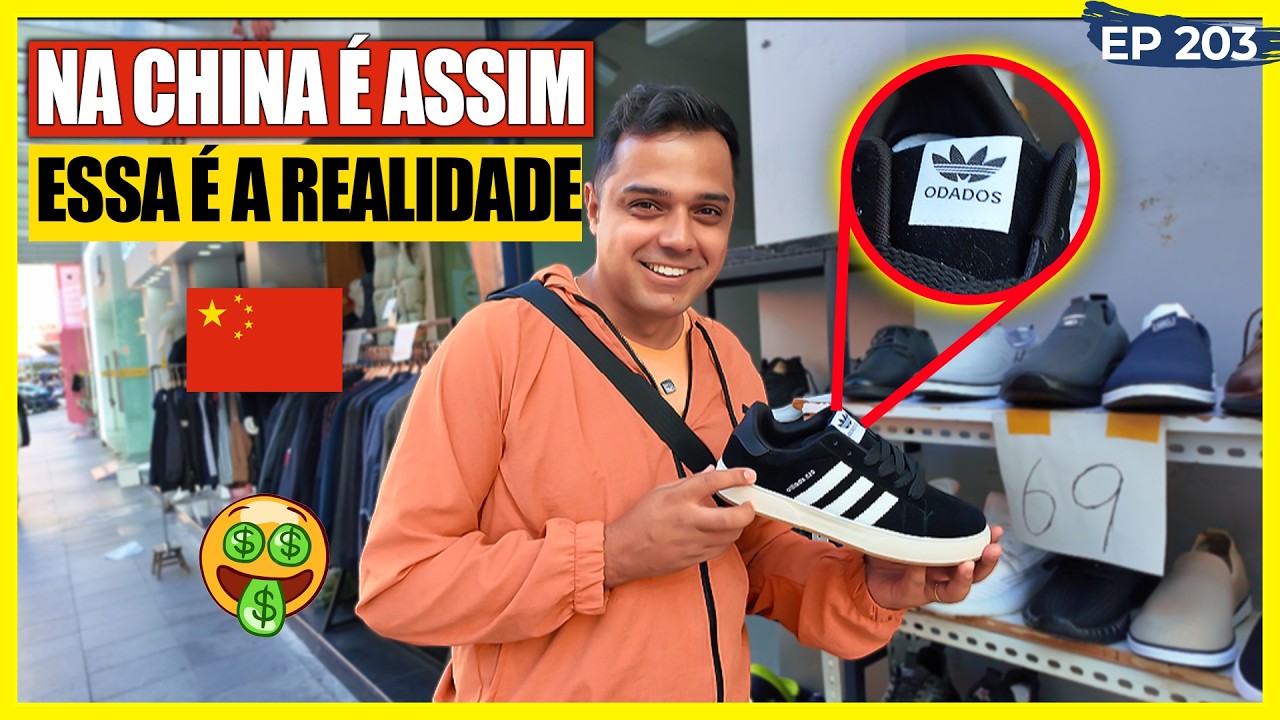 A "SHEIN FÍSICA" na CHINA! Encontramos a FONTE! PREÇOS INSANOS no MAIOR MERCADO de ROUPAS