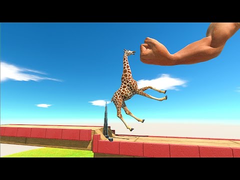 Can Someone Escape From Giant Spike and Activate SCP Trap - Animal Revolt Battle Simulator