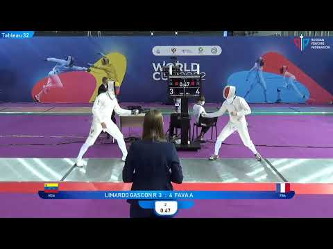 Sirius Epee 2022, ME Ind T32 Limardo Gascon VEN - Fava FRA