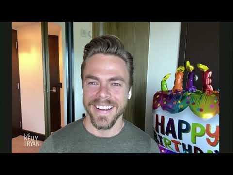Derek Hough's Girlfriend Surprised Him for His Birthday