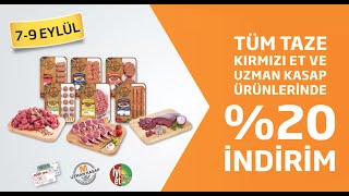 Taze Kırmızı Et ve Uzman Kasap Ürünlerinde İndirim!