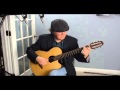 John Mock with a Paul McGill Super Steel guitar