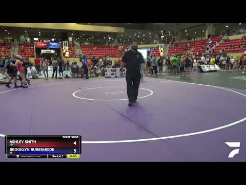 127 Lbs Round 4 - Ashley Smith, NM Vs Brooklyn Burenheide, KS Ef42