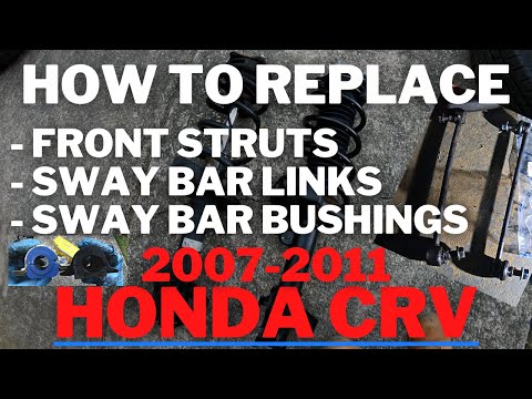 How To Replace Front Struts 2007-2011 Honda CRV