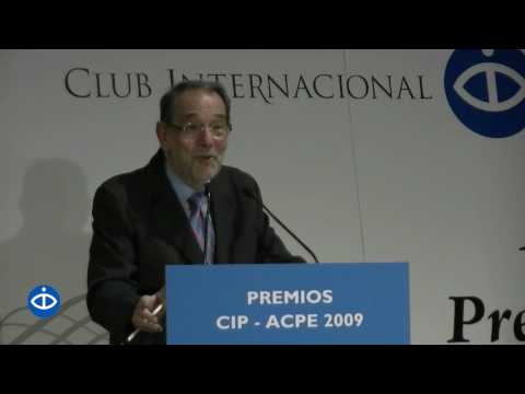 Premios CIP-ACPE 2009 - Premio conjunto a Javier Solana Madariaga