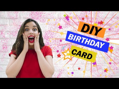 Beautiful Happy Birthday Card Idea (2023) | simple watercolor birthday card!