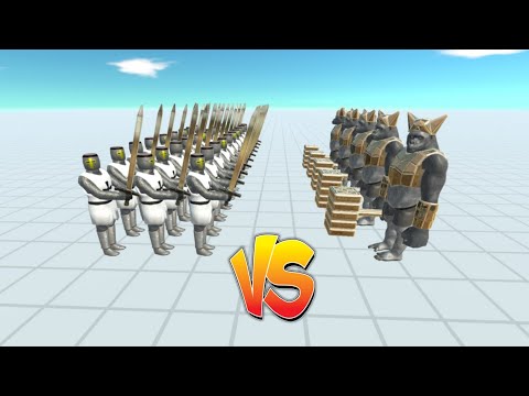 5 Vs 50 GHOR HAMMER Vs ANCIENT HUMANS 🔥 Which One Better ? - Animal Revolt Battle Simulator