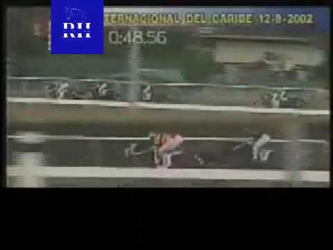 Clasico del Caribe año 2002 gana el caballo Gran Abuelo con Angel Alciro Castillo.