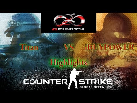 Gfinity 3 Quarterfinals - Titan vs iBUYPOWER [Dust2/Inferno] -  Highlights - 3.8.2014