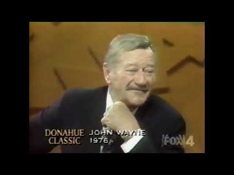 John Wayne on Supporting Ronald Reagan vs Gerald Ford in the 1976 Election