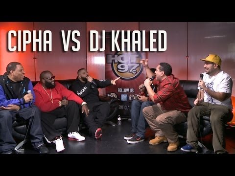Cipha Sounds vs DJ Khaled !!!!! (feat. Rick Ross, Ebro, Rosenberg, and J1s)