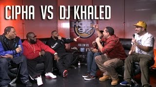 Cipha Sounds vs DJ Khaled !!!!! (feat. Rick Ross, Ebro, Rosenberg, and J1s)