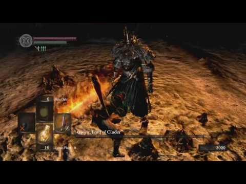 Dark Souls How to Parry Gwyn Lord of Cinder