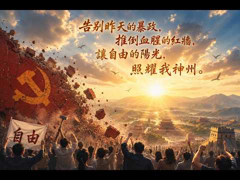 【歌曲】滾滾退黨潮（紀念六四）自由民主統一中國！#六四 #天安門 #自由 #民主