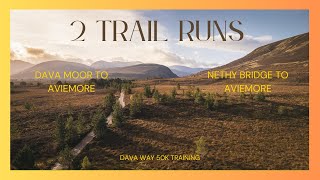 Running in the Cairngorms National Park - Two scenic routes