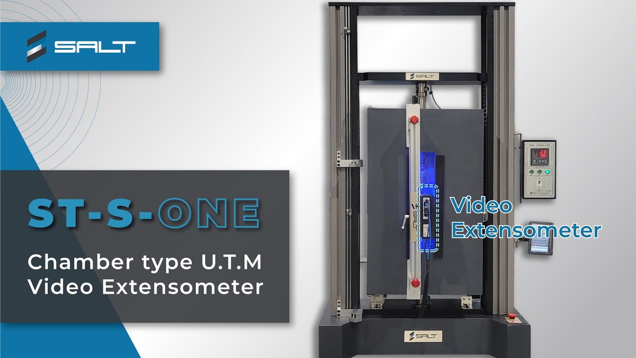 ST-S-ONE / 챔버형 만능재료시험기(ST-1003) 비디오신율계 장착