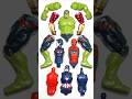 UNBOXING MAINAN AVENGERS SPIDERMAN VS CAPTAIN AMERICA VS HULK VS SUPERMAN Avengers