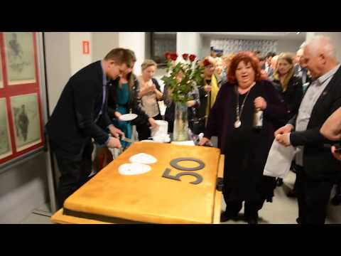 Tort - 50-lecia pracy artystycznej Gołdy Tencer (1.10.2018)