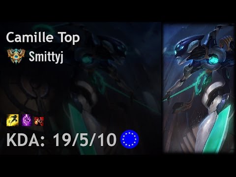 Camille Top vs Maokai - Smittyj - EUW Challenger Patch 7.7