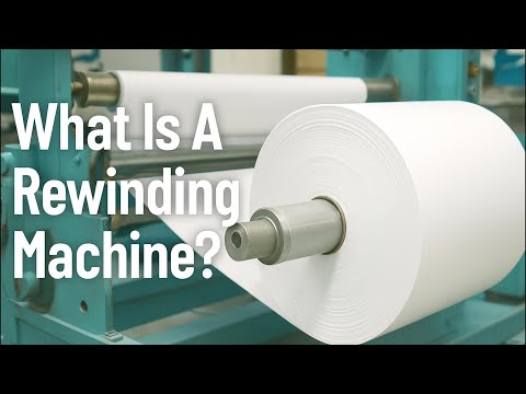 Part of a video titled What Is a Rewinding Machine? | Explained in 40 Seconds - YouTube