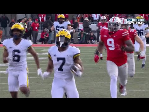 2022 Michigan Football Highlights @ Ohio State